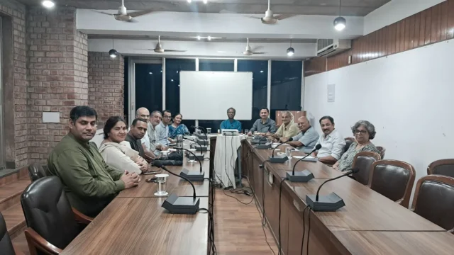 Sustainable Urban Development FG  on 06Sept at CRRID discussed Tricity’s urban development issues. Convenor- Mr.Kapil Setia.