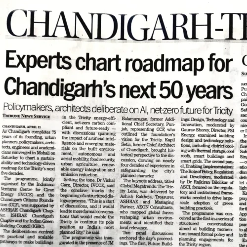 Experts chart roadmap for Chandigarh’s next 50 years