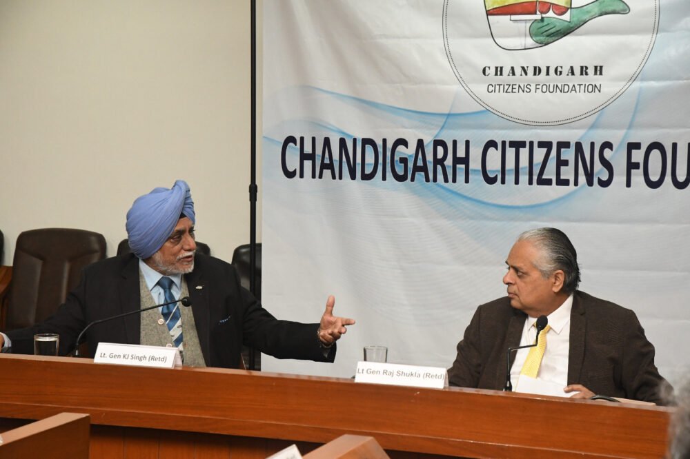 Lt. Gen Raj Shukla & Lt. Gen KJ Singh
