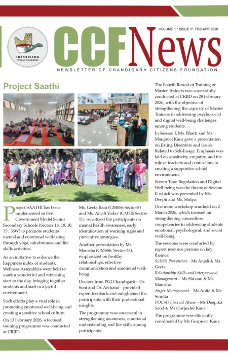 CCF Newsletter - April Edition 2026