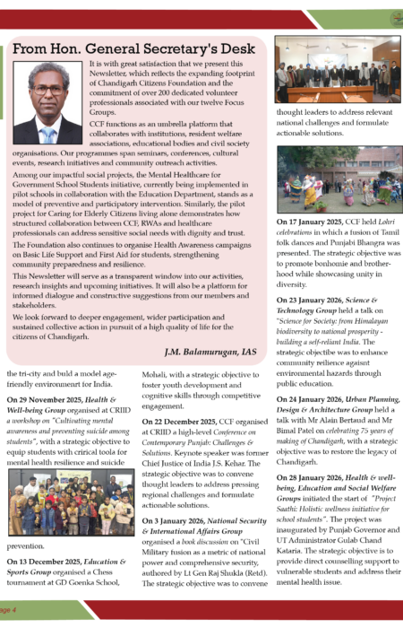 CCF Newsletter - January Edition 2026